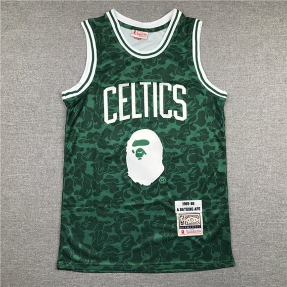 celtics bape shirt